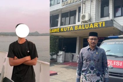 MR (20), pemuda asal Paya Bakong, Aceh Utara ditangkap Polsek Balaraja di kawasan Sentul Jaya, Balaraja, Tangerang, dan dijenguk Anggota DPD RI asal Aceh H Sudirman atau Haji Uma