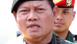 Panglima TNI Laksamana Yudo Margono meminta maaf soal ucapan 'piting' pendemo di wilayah Rempang, Kepulauan Riau
