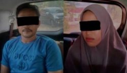 Pelaku SF dan MAU, pasangan suami istri pembuang bayi perempuan di Baitussalam Aceh Besar ditangkap (Foto: Dok. Polresta Banda Aceh)