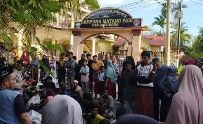36 pengungsi Rohingya mendarat di Desa Matang Pasi, Kecamatan Peudada, Bireuen, Senin (16/10)