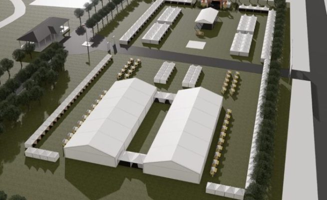 Pameran PKA ke-8 dipusatkan di Lapangan Blangpadang, Banda Aceh. Pameran tersebut digelar selama sembilan hari, mulai 4 - 12 November 2023