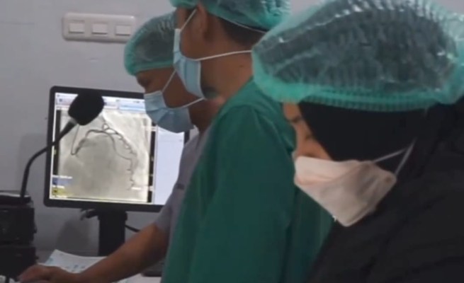 RSUD Meuraxa Banda Aceh sudah mengoperasikan Pelayanan Cath Lab (Kateterisasi Jantung), Kamis (26/10)