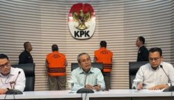KPK tmenetapkan Wakil Menteri Hukum dan Hak Asasi Manusia (Wamenkumham) Edward Omar Sharif Hiariej atau Eddy sebagai tersangka kasus suap