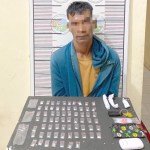 Tim Opsnal Satreskoba Polres Lhokseumawe menciduk NA (48), seorang nelayan di Dusun Besi Tua, Desa Hagu Teungoh, Kecamatan Banda Sakti, Kota Lhokseumawe, Senin (20/11) sekitar pukul 22.00 WIB