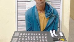 Tim Opsnal Satreskoba Polres Lhokseumawe menciduk NA (48), seorang nelayan di Dusun Besi Tua, Desa Hagu Teungoh, Kecamatan Banda Sakti, Kota Lhokseumawe, Senin (20/11) sekitar pukul 22.00 WIB