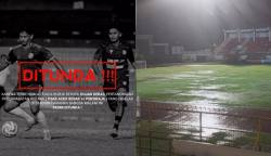 Laga persahabatan PSAB Aceh Besar vs Persiraja Banda Aceh yang dijadwalkan berlangsung Rabu malam (13/12) di Stadion Harapan Bangsa Lhong Raya, dipastikan ditunda karena hujan deras