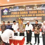 Ulama dan Pimpinan Dayah di Kabupaten Bireuen mendaklarasikan Pemilu Damai 2024