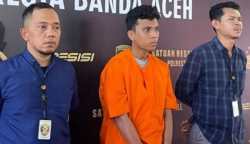 Kasat Reskrim Polresta Banda Aceh Kompol Fadillah Aditya Pratama mengungkap motif pelaku melakukan pembunuhan terhadap Fajarullah (25) pemilik usaha kios ponsel Berkah Cell oleh pekerjanya Muhammad Riski Virnanda (20) di Gampong Gla Meunasah Baro, Krueng Barona Jaya, Aceh Besar