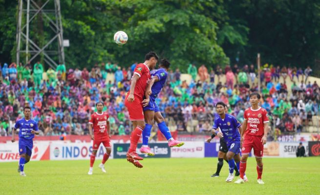 Semen Padang FC mengalahkan Persiraja Banda Aceh 1-0 dalam laga terakhir babak 12 besar Grup X Liga 2 2023-2024 di Stadion H Agus Salim Padang, Sabtu sore (3/2)
