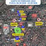 Ditlantas Polda Aceh akan merekayasa arus lalu lintas untuk mengantisipasi kemacetan saat kampanye terbuka pasangan Prabowo—Gibran di pelataran parkir Stadion H Dimurthala Lampineung Banda Aceh, Sabtu besok (3/2)