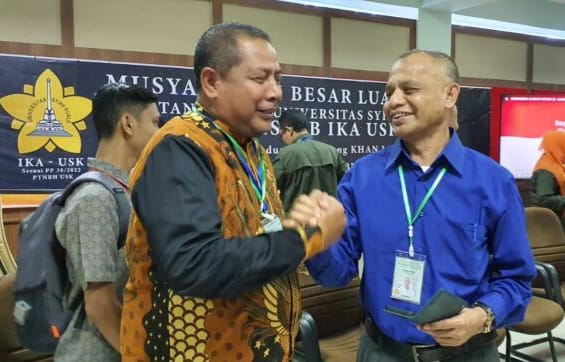 Amal Hasan terpilih menjadi Ketua Umum Ikatan Alumni Universitas Syiah Kuala (IKA USK) periode 2024 – 2029 dalam Mubeslub yang digelar di Gedung LAN, Banda Aceh, Jum’at, 9 Februari 2024