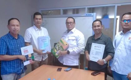 PB PON Wilayah Aceh menyampaikan progres persiapan pelaksanaan even olahraga yang akan diikuti 38 provinsi se-Indonesia pada September 2024