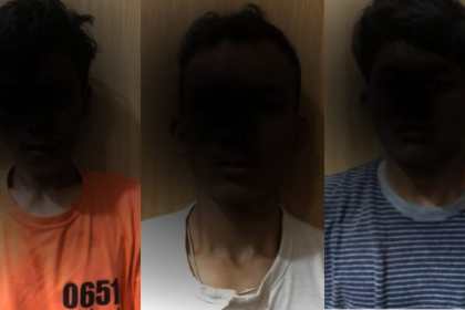 Terduga pelaku dan penadah hasil tindak pidana curas di Limpok Aceh Besar, diamankan di Mapolresta Banda Aceh