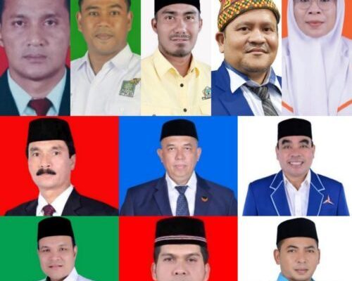 11 caleg peraih kursi DPRA dari Dapil 1 yakni Nazaruddin (PA), Munawar AR (PKB), Ansari Muhammad (Golkar), Iskandar Ali (PAN), Tati Meutia Asmara (PKS), Abdurrahman Ahmad (Gerindra), Heri Julius (Nasdem), Arif Fadillah (Demokrat), Ilmiza Sa’aduddin Djamal (PPP), Sulaiman (PA), dan Eddi Shadiqin (PDA)