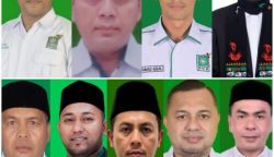 9 caleg terpilih dari PKB yang meraih kursi di DPRA, Munawar AR (Ngoh Wan), Hery Ahmadi, Muhammad Iqbal, Salihin, Muhammad Wali, Iskandar, Rijaluddin, Doni Arega Rajes dan Musdi Fauzi