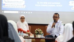 Kadis Sosial Aceh Muslem Yacob berharap anggota Dharma Wanita bisa menjadi motivator atau penyemangat para suami dalam menjalani karirnya sebagai ASN