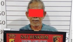 Polres Aceh Timur mengamankan AB (63), seorang kakek pelaku jarimah pelecehan seksual dan pemerkosaan terhadap anak usia 14 tahun