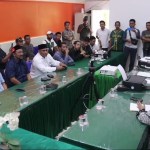 Delapan Caleg DPD RI Aceh, Jum'at (8/3) melapor ke Panwaslih Provinsi Aceh atas dugaan penggelembungan suara yang terjadi di Kabupaten Pidie