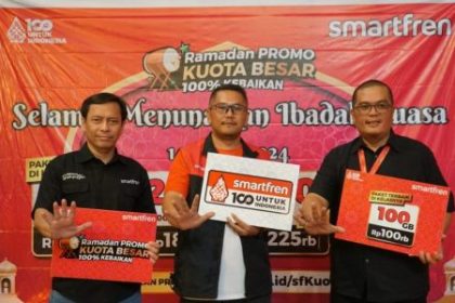 Menyambut momen Ramadan dan Idul Fitri 1445 H, Smartfren terus melakukan optimasi jaringan di seluruh wilayah operasionalnya, serta memberikan promo paket data spesial untuk seluruh pelanggan