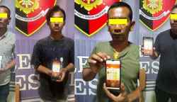 Tim Opsnal Gabungan Satintelkam dan Satreskrim Polres Pidie menangkap 4 pelaku permainan judi slot online jenis mahyong