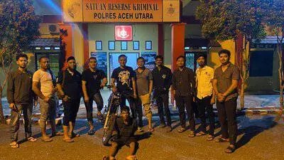 Satreskrim Polres Aceh Utara menangkap MAL (16) pelaku pencurian sepeda motor RX King milik polosi di Jalan Banda Aceh-Medan kawasan Kecamatan Muara Dua Kota Lhokseumawe, pada Kamis dini hari (2/5/)