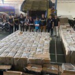 Bea Cukai Langsa dan tim gabungan berhasil melakukan penindakan 2,73 juta batang rokok ilegal tanpa dilekati pita cukai. (Foto: Dok. Bea Cukai Langsa)