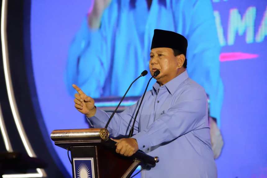 Presiden terpilih Prabowo Subianto