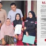 Ketua Tim Hotman Paris 911, Putra Safrizal bersama tim Haji Uma mengundurkan diri sebagai kuasa hukum keluarga Saiful Abdullah, pada Jumat (17/5/). (Foto: For Infoaceh.net)