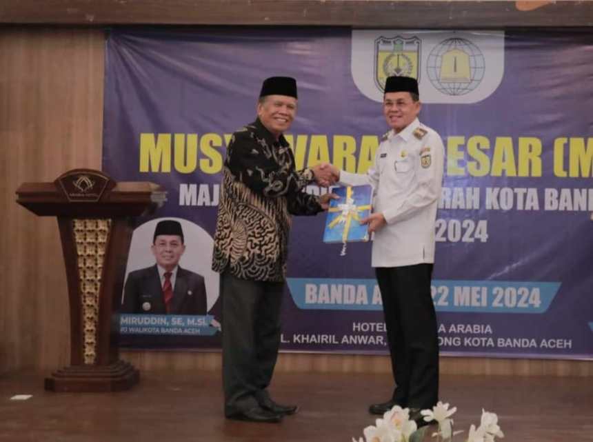 Salman Ishak kembali memimpin Majelis Pendidikan Daerah (MPD) Kota Banda Aceh masa jabatan 2024-2029. Foto: Istimewa