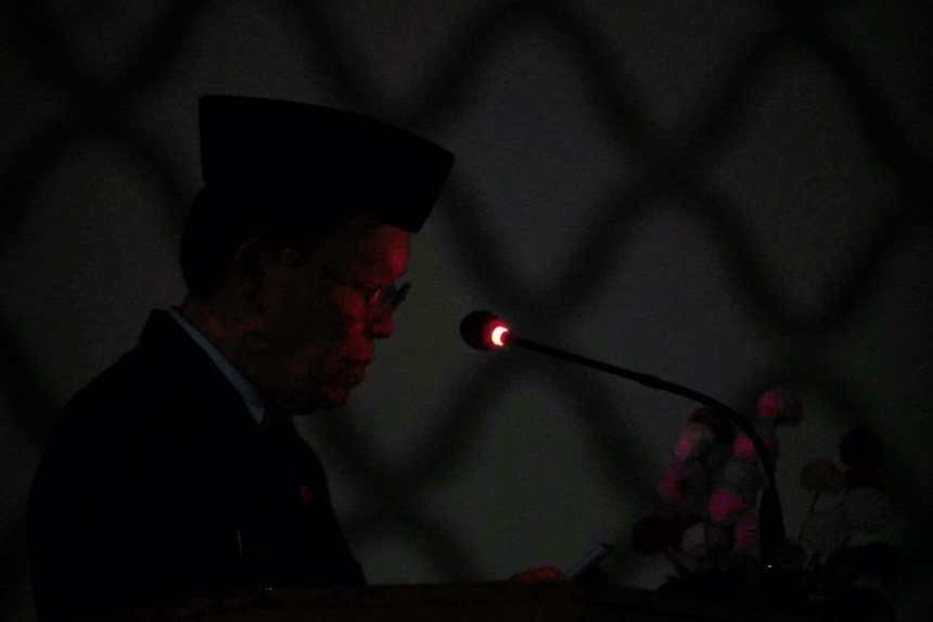 Sidang Paripurna DPRK Banda Aceh, Kamis (6/6/2024) terganggu pemadaman listrik hingga 8 kali. Foto: Istimewa