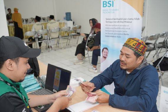 BSI mencatatkan transaksi penukaran mata uang Riyal Arab Saudi naik 57,18% secara month to date hingga Mei 2024 karena terdorong musim haji 2024. Foto: Istimewa