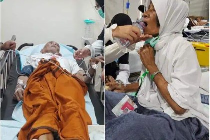 Pasangan suami istri asal Kabupaten Bireuen, Aceh Nasrun bin Ismail (75) dan Marhani binti Thaib (65) yang sedang melaksanakan ibadah haji meninggal dunia di Tanah Suci Mekkah, Arab Saudi. Foto: Istimewa