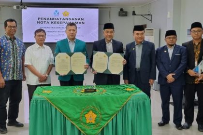 Universitas Syiah Kuala (USK) menjalin kerja sama dengan Universitas Darussalam (UNIDA) Gontor. Foto: Humas USK