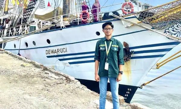 Herman mahasiswa KPI FDK UIN Ar-Raniry, laskar rempah dari Serambi Mekkah. Foto: Istimewa