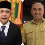 Ir. Mohd Tanwier atau Baong sebagai Pj Bupati Bener Meriah dan Amrullah M Ridha sebagai Pj Bupati Aceh Timur. Foto: Istimewa