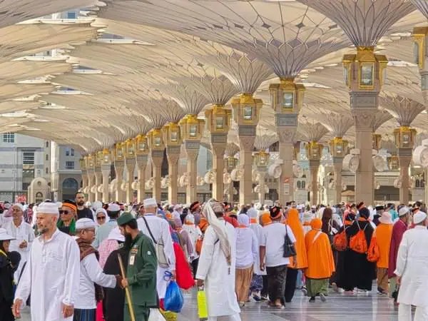 Jemaah haji dari dari Indonesia dan juga Aceh bergerak ke Madinah. Foto: Istimewa