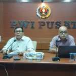 Ketua Umum PWI Pusat, Hendry Ch Bangun (kiri) bersama Sekretaris Jenderal, Iqbal Irsyad (kanan). (Foto: Dok. PWI Pusat)