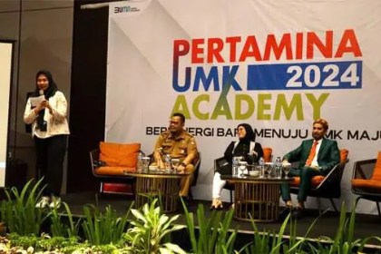 Sebanyak 25 pelaku UMK di Aceh mengikuti pelatihan dan pendampingan yang dikemas dalam program Pertamina UMK Academy 2024. Foto: Istimewa
