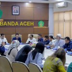 Sebanyak 30 orang delegasi dari King Prajadhipok's Institute (KPI) Thailand mengunjungi UIN Ar-Raniry, Senin (22/7/2024). Foto: Istimewa