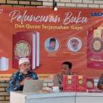 Peluncuran terjemahan Quran dalam Bahasa Gayo dan Syaer Tafsir Gayo, di A & R Coffee Lamgugob, Banda Aceh, Senin, 22 Juli 2024. (Foto: Bandar Publishing)