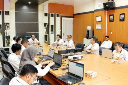 Perwakilan Kementerian Keuangan Aceh, Kamis, 15 Agustus 2024 menggelar rapat Asset & Liabilities Committee (ALCo) Regional Aceh yang dihadiri semua pimpinan Unit Eselon I. (Foto: Istimewa)
