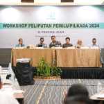 Workshop Peliputan Pemilu/Pilkada 2024 yang digelar oleh Dewan Pers di Banda Aceh, Kamis (22/8). (Foto: For Infoaceh.net)