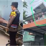 Seorang Murid SDN 62 Banda Aceh meninggal dunia tertimpa reruntuhan plafon bangunan sekolah saat angin kencang, Rabu (18/9). (Foto: Polsek Lueng Bata)