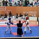 Petandingan cabor Shorinji Kempo pada PON XXI Aceh-Sumut di GOR KONI Aceh, Kamis (19/9). (Foto: MC PON Aceh)