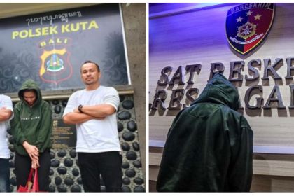 Satreskrim Polres Nagan Raya menangkap pelaku bandar arisan bodong berinisial ND (26) di Kota Denpasar, Bali. (Foto: Dok. Polres Nagan Raya)
