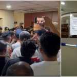 Penyerbuan Kantor PWI Pusat, di Jakarta, Selasa, 1 Oktober 2024. Rantai yang digunakan sekelompok orang untuk menggembok akses keluar masuk ke Kantor PWI Pusat. (Foto: For Infoaceh.net)