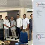 Tim Advokasi dan Bantuan Hukum Cagub-Cawagub Aceh Mualem-Dek Fad melaporkan Cawagub Aceh Fadhil Rahmi, ke Panswaslih Aceh, atas dugaan pelanggaran aturan kampanye, Jum'at (11/11).