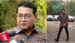 Sekjen DPP Partai Demokrat Teuku Riefky Harsya menjadi salah satu tokoh yang dipanggil sebagai calon menteri kabinet presiden terpilih, Prabowo Subianto di kediamannya di Jalan Kertanegara IV, Jakarta Selatan, Senin (14/10). (Foto: For Infoaceh.net)