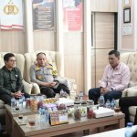 Pimpinan dan Ketua Fraksi DPRK Banda Aceh melakukan kunjungan silaturahmi dengan Kapolresta Banda Aceh Kombes Pol Fahmi Irwan Ramli, Jum'at (18/10).