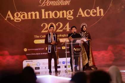 Kadisbudpar Aceh Almuniza Kamal membuka pemilihan Agam Inong Aceh 2024
